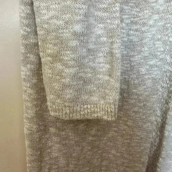 Pure Jill Single Button Long Sleeve Cream Cardigan - Picture 2 of 6